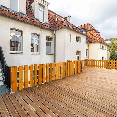 Grosser Terrassentraum In Klein Venedig Leipzig Exteriör bild